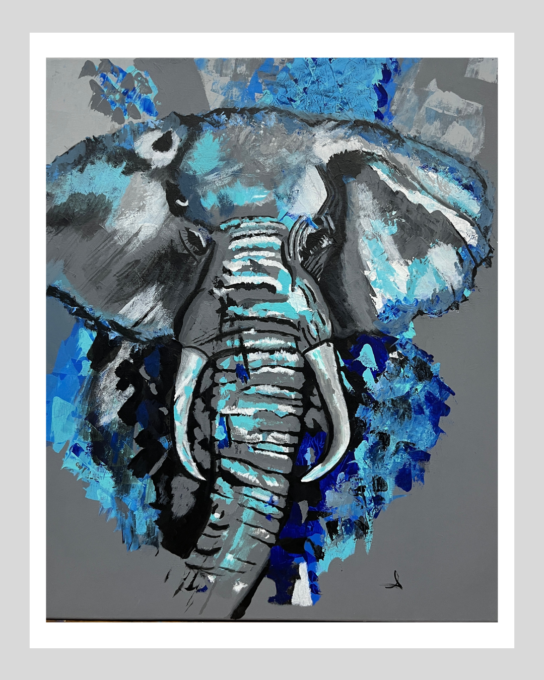 Silvia Dzul — Grandeza en azul