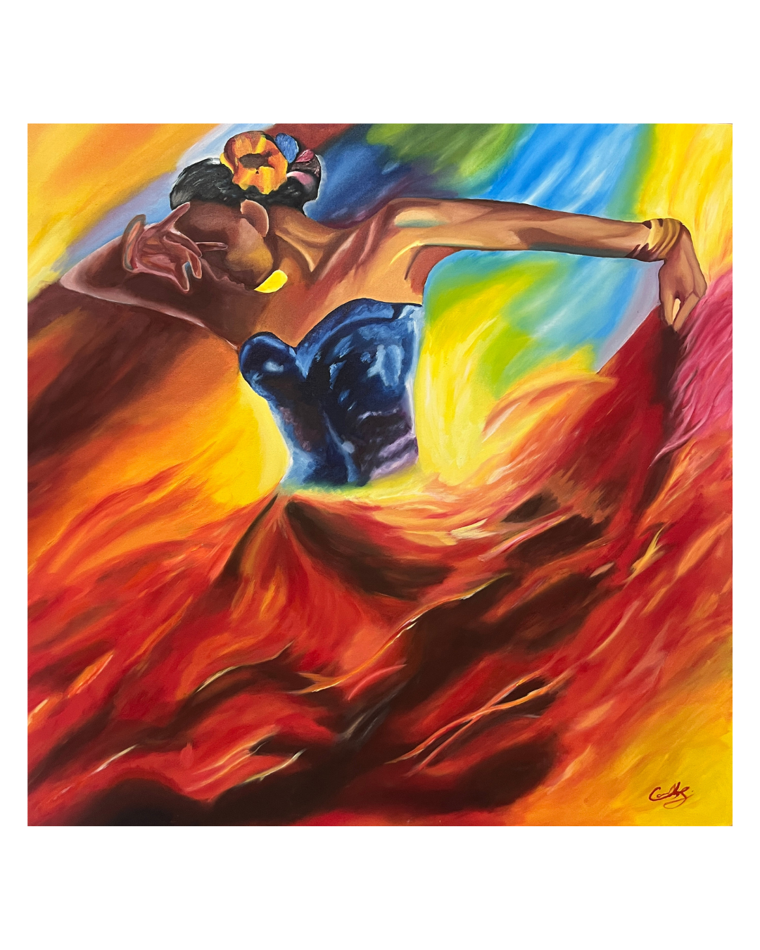 Carlos Marceliano — Danza en el fuego